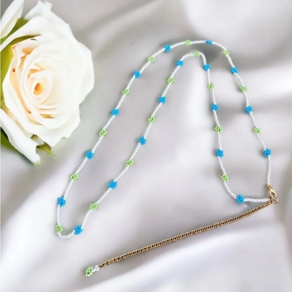 NEW Casa Clara Waist Chain Emily Belly Beaded Chain Belt or Necklace